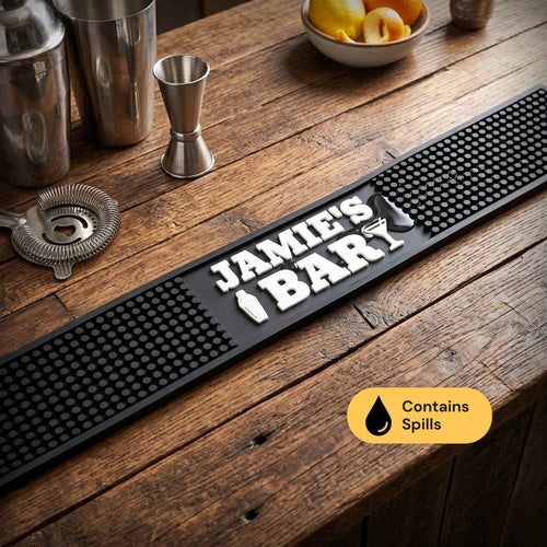 Custom Bar Mat | 24×3.5 (Slim Runner)