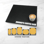 Coffee Bar Mat for Espresso Machines, 5 Sizes