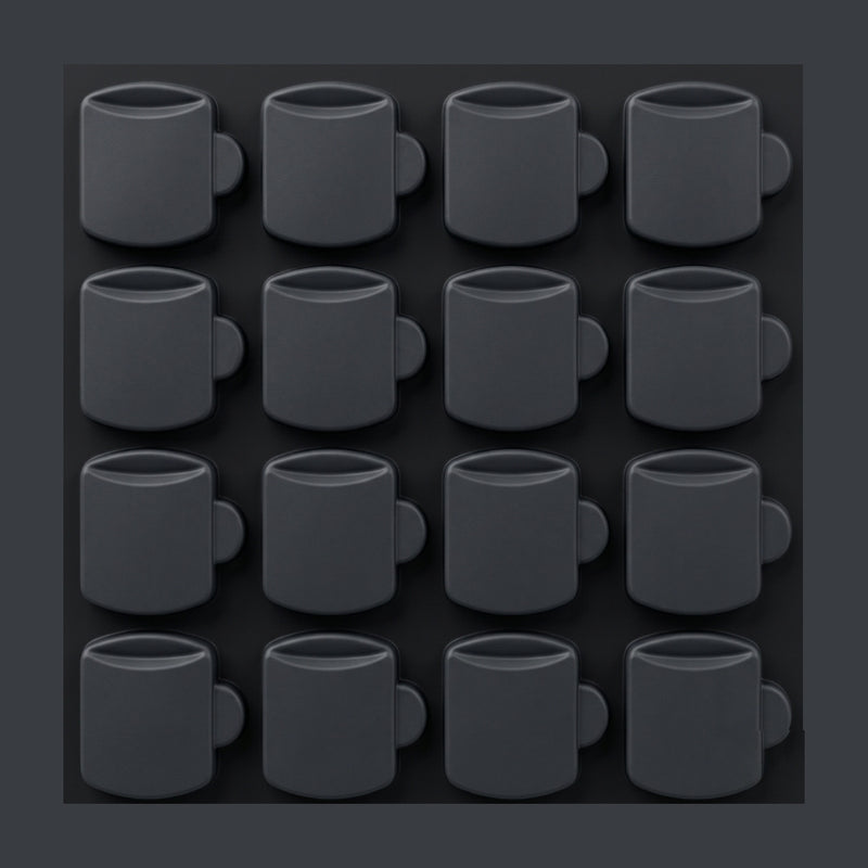 Coffee pillar mat surface
