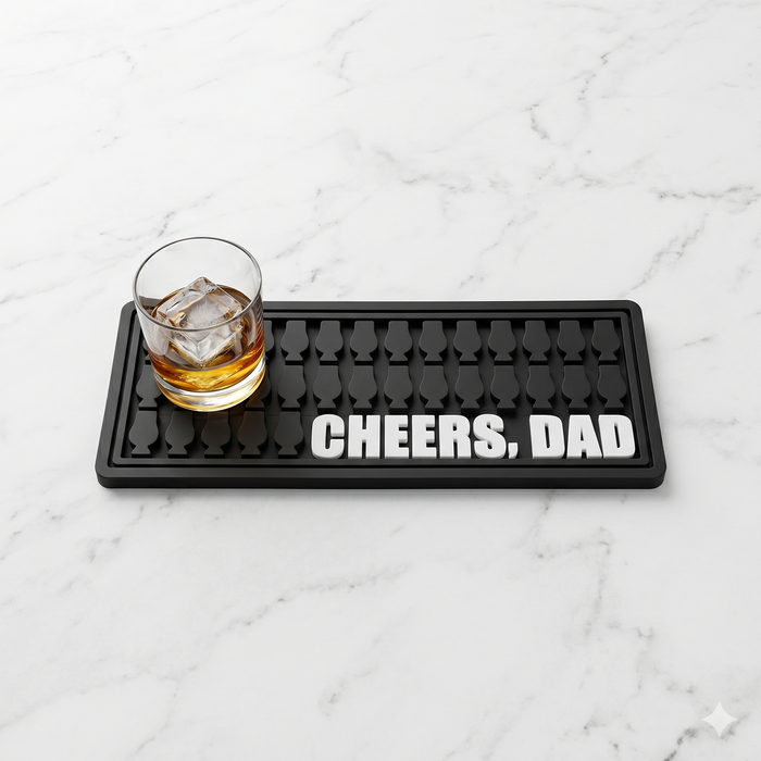 Custom Whiskey Coaster Mat | 9.5×4