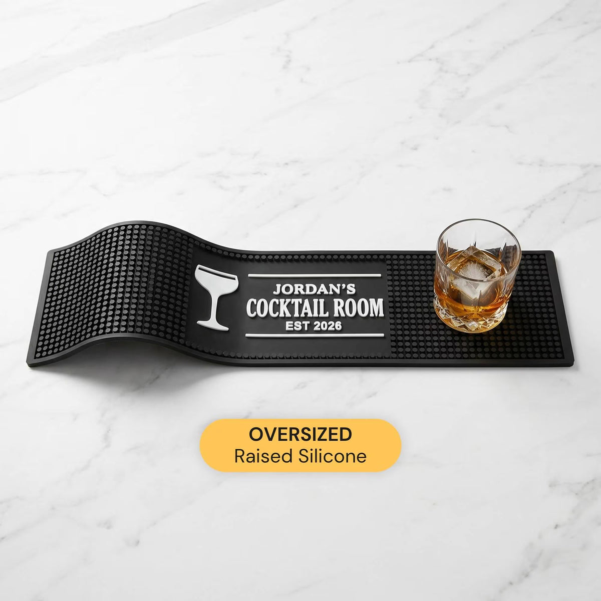 Custom Bar Mat | 24x6 (Oversized Runner)